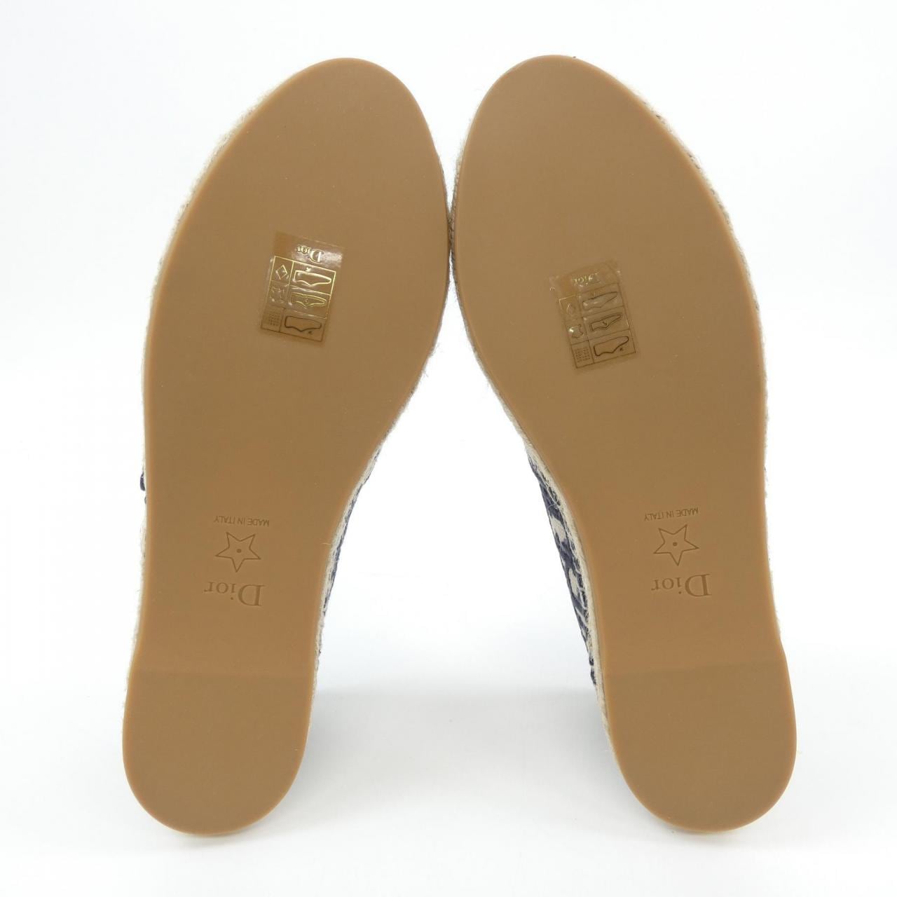 クリスチャンディオール CHRISTIAN DIOR DIOR GRANVILLE エスパドリーユ KDB585OBE シューズ