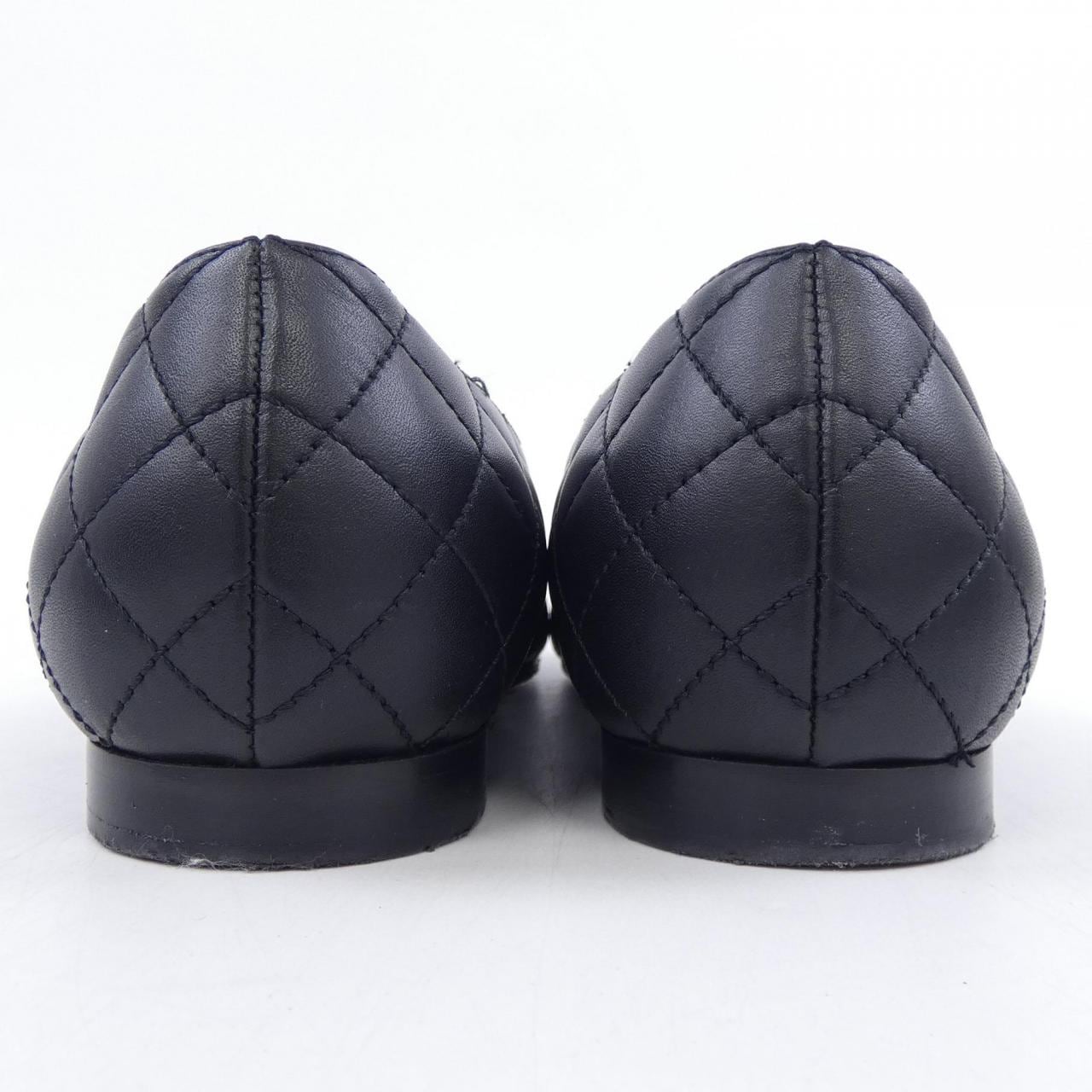 シャネル CHANEL バレリーナ ターンロック G45879B17834 フラットシューズ