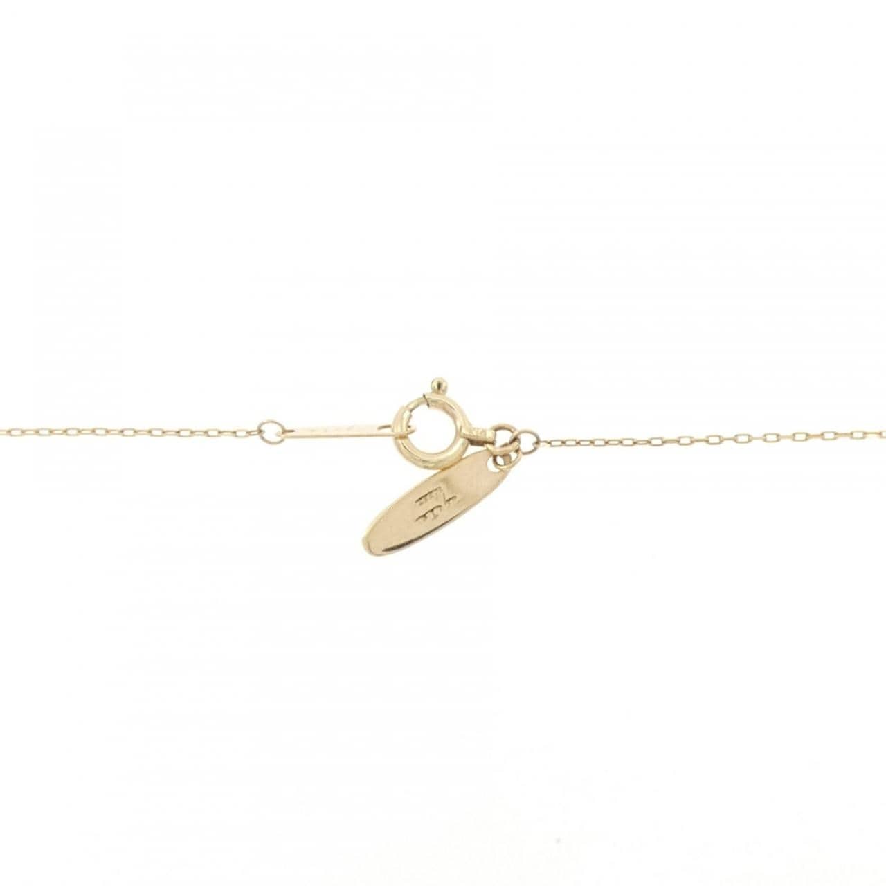 アガット ダイヤモンド ネックレス 0.01CT