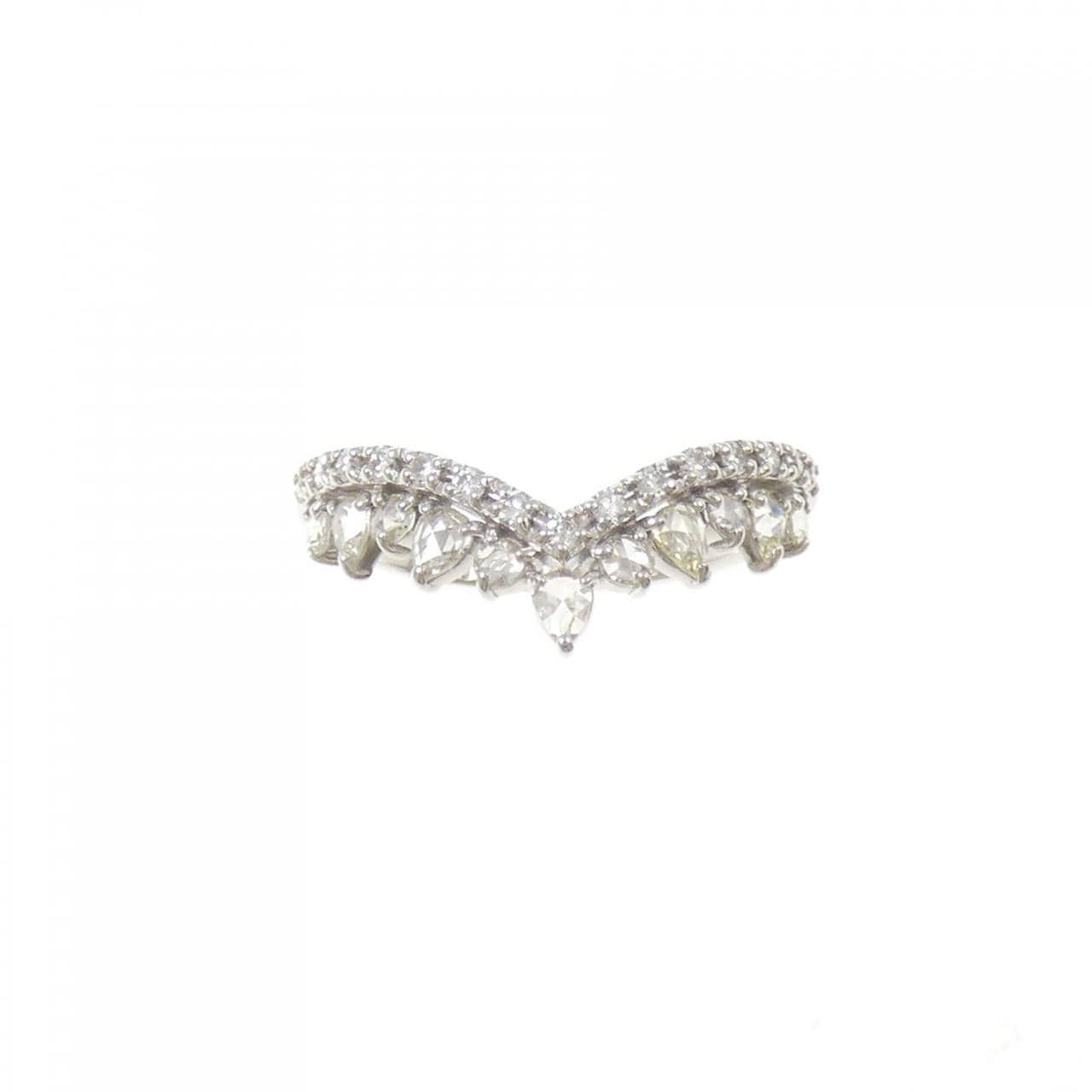 PT950 ダイヤモンド リング 0.32CT