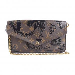 LOUIS VUITTON Monogram Blossom Pochette Felicie M62468 Shoulder Bag