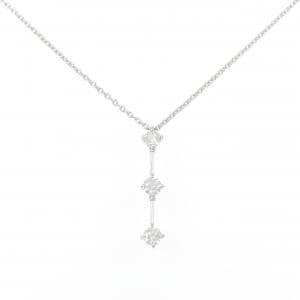 K18WG ダイヤモンド ネックレス 0.51CT