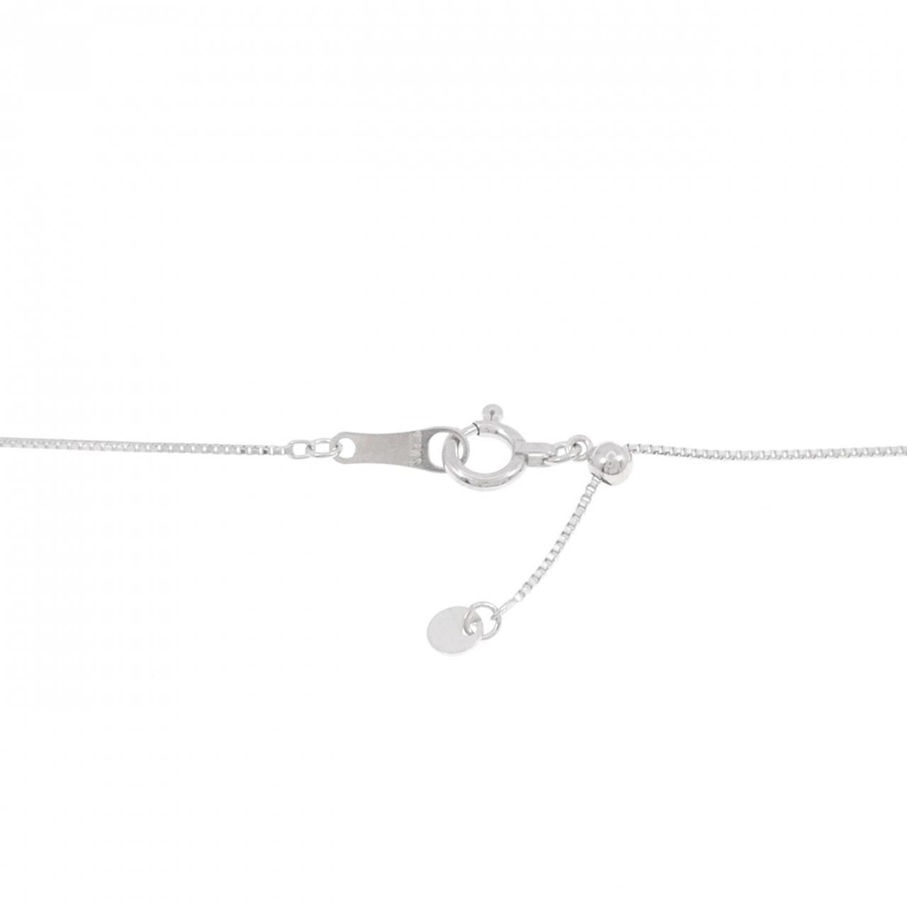 K18WG ルビー ネックレス 0.50CT