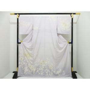 【新品】訪問着　【吉澤織物】友禅金彩加工