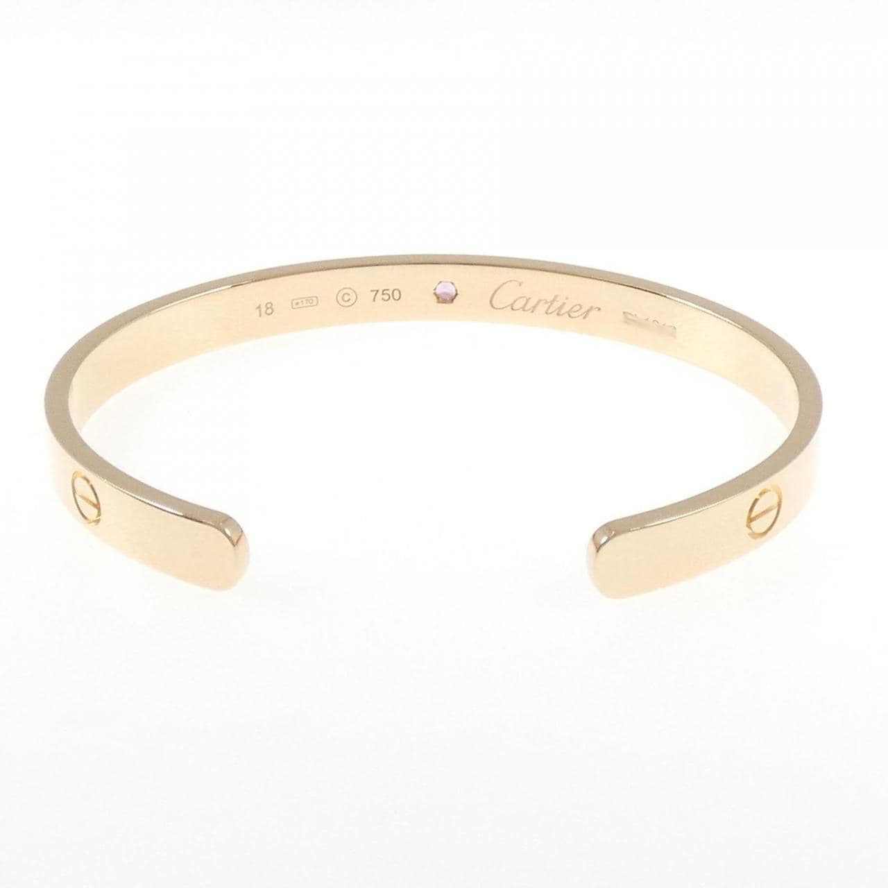 カルティエ ラブ オープン ブレスレット 1P