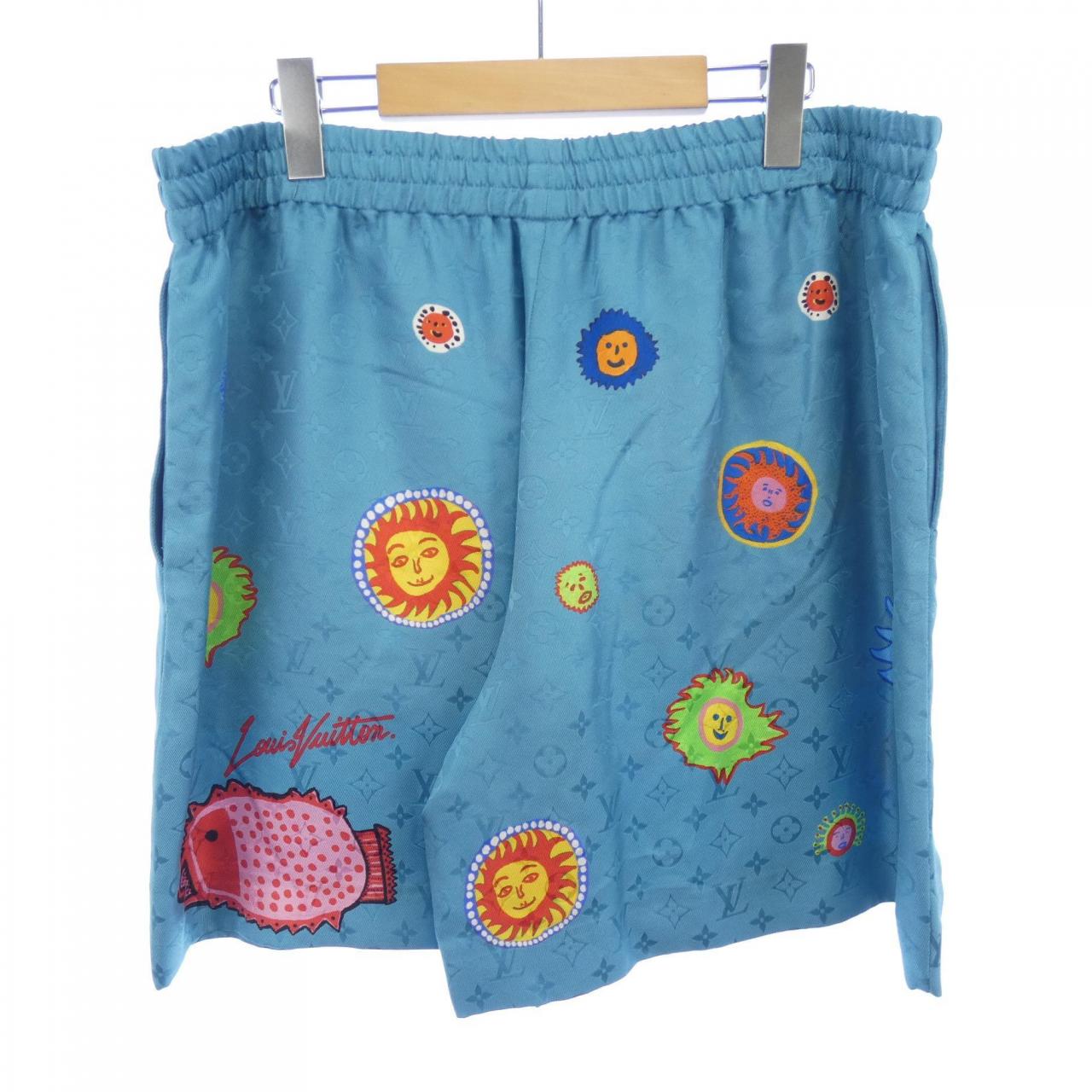 ルイヴィトン LOUIS VUITTON LV×YK モノグラムフェイスショーツ HOP32WV36 草間彌生 ショートパンツ