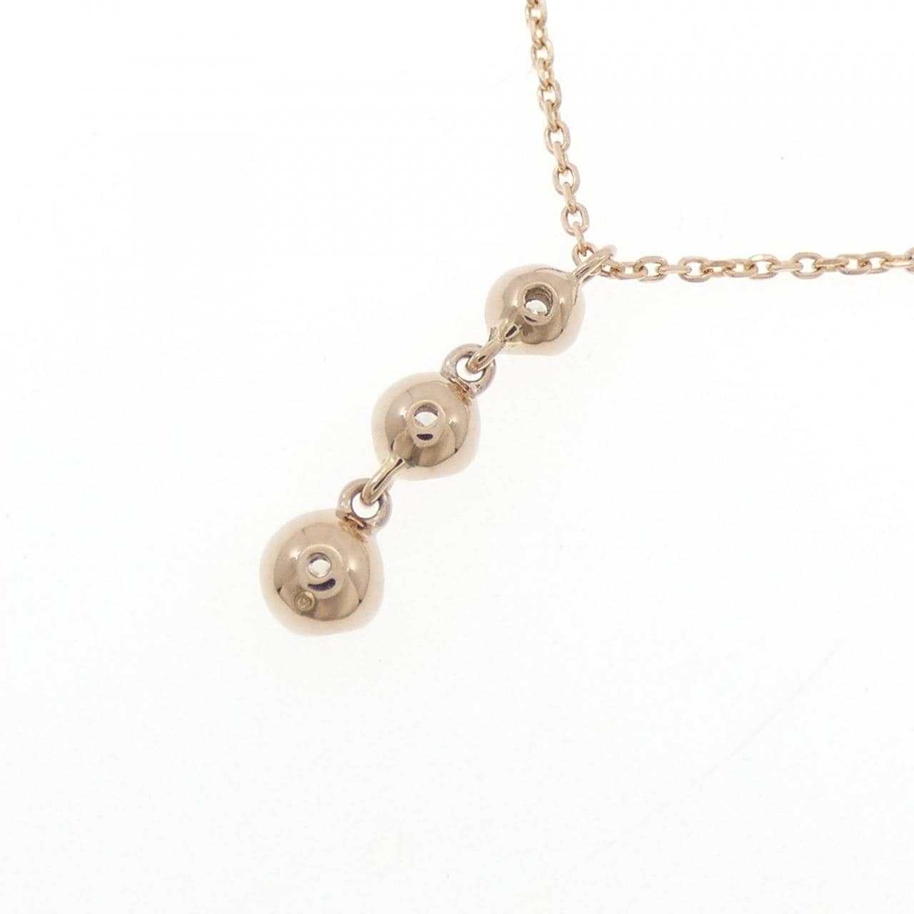 ヴァンドーム ダイヤモンド ネックレス 0.12CT