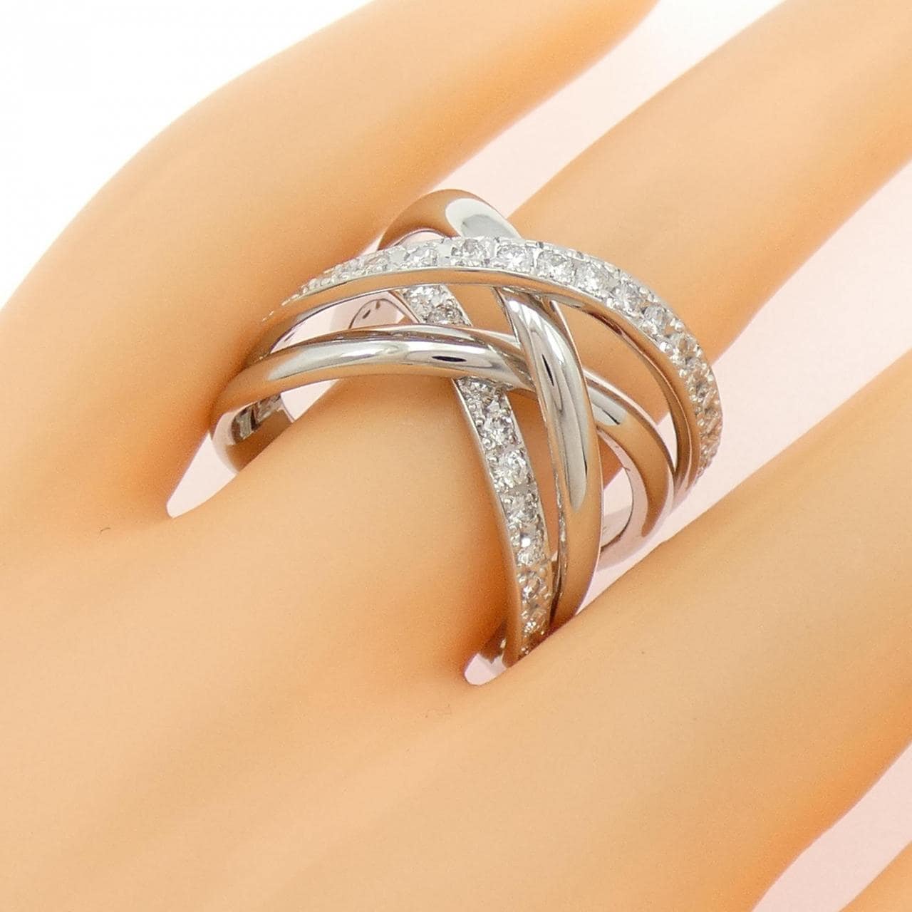 PT900鑽石戒指 0.80克拉