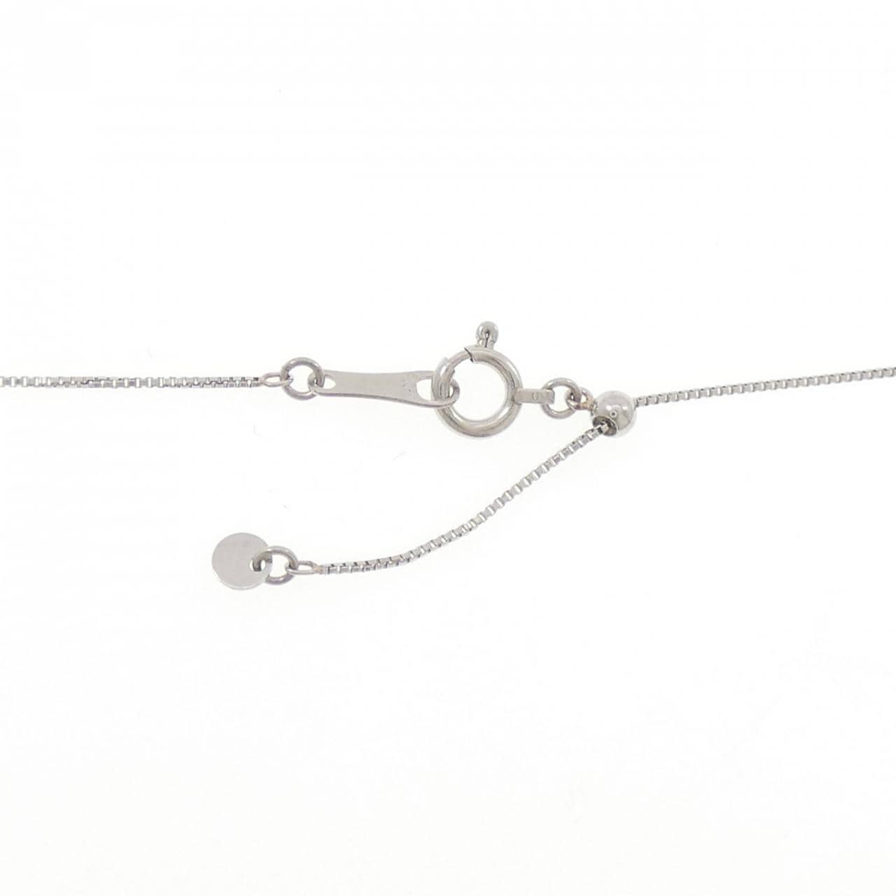 PT900/PT850 ソリティア ダイヤモンド ネックレス 0.429CT