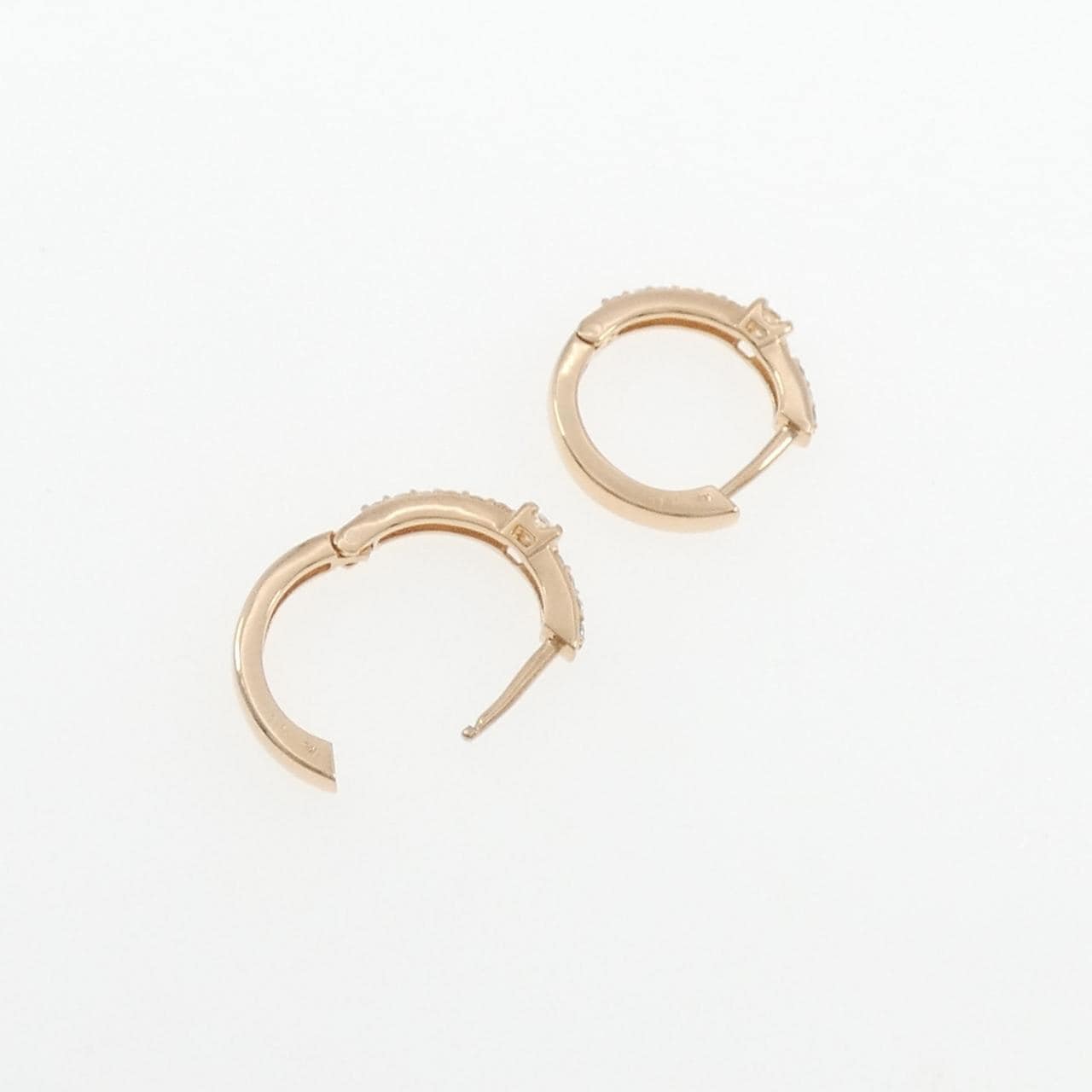 K18PG ダイヤモンド ピアス 0.30CT