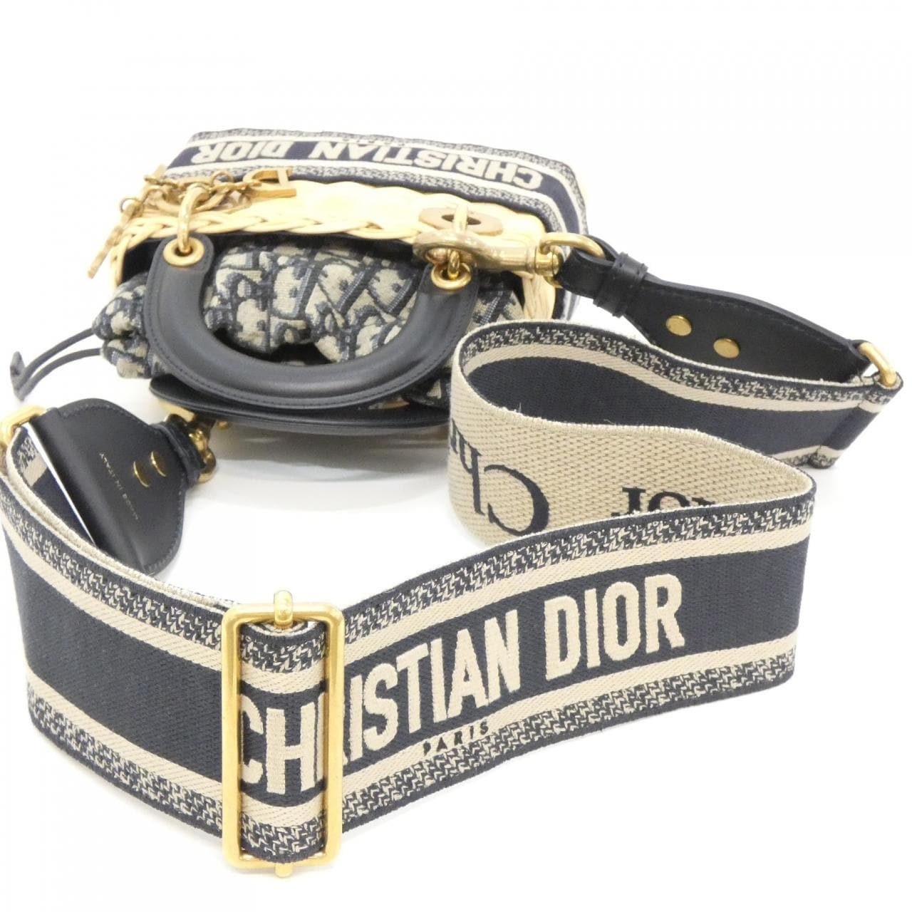 クリスチャンディオール DIOR OBLIQUE レディ ディオール ミニ M0505CMVO バッグ