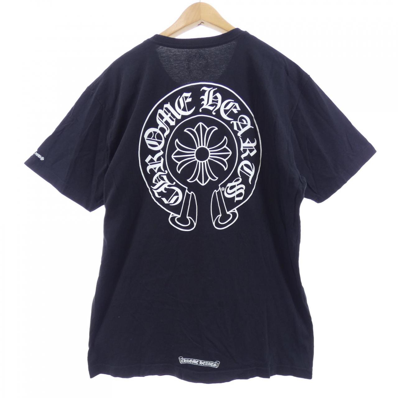 クロムハーツ CHROME HEARTS ホースシュー HORSE SHOE FACK YOU 2212-304-0051 Tシャツ