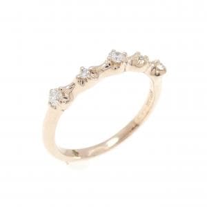 K18PG ダイヤモンド リング 0.11CT