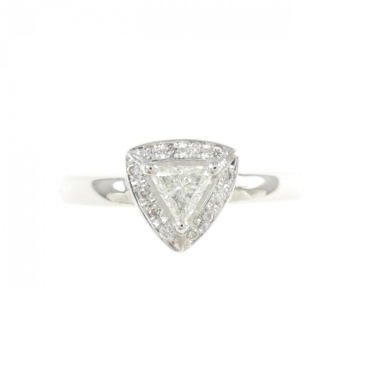 K18WG ダイヤモンド リング 0.23CT