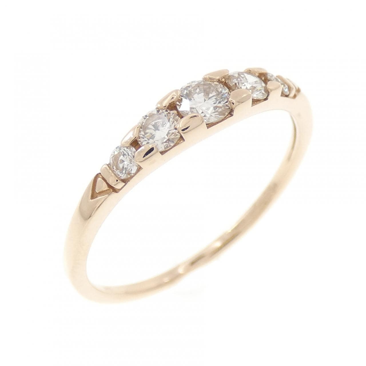K18PG ダイヤモンド リング 0.30CT