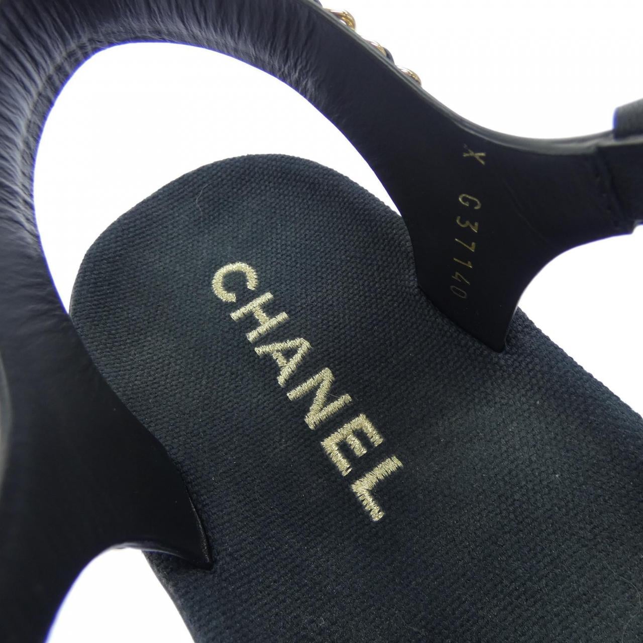 シャネル CHANEL G37140X56099 サンダル
