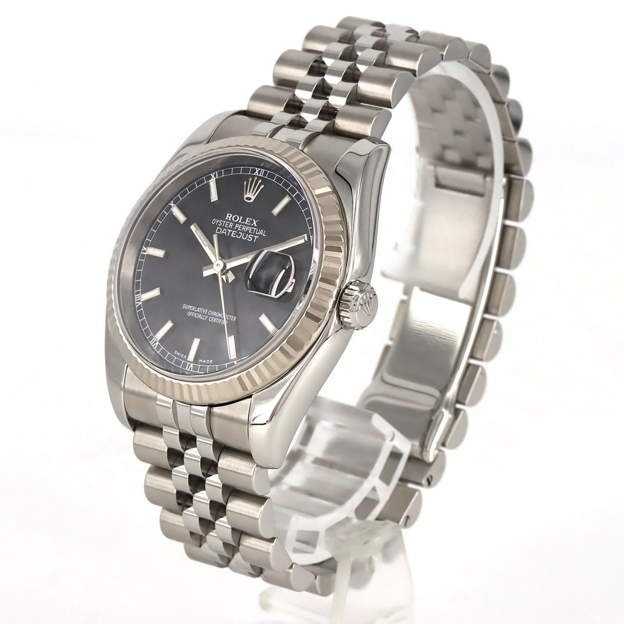 ROLEX Datejust 116234 SSxWG Automatic D number