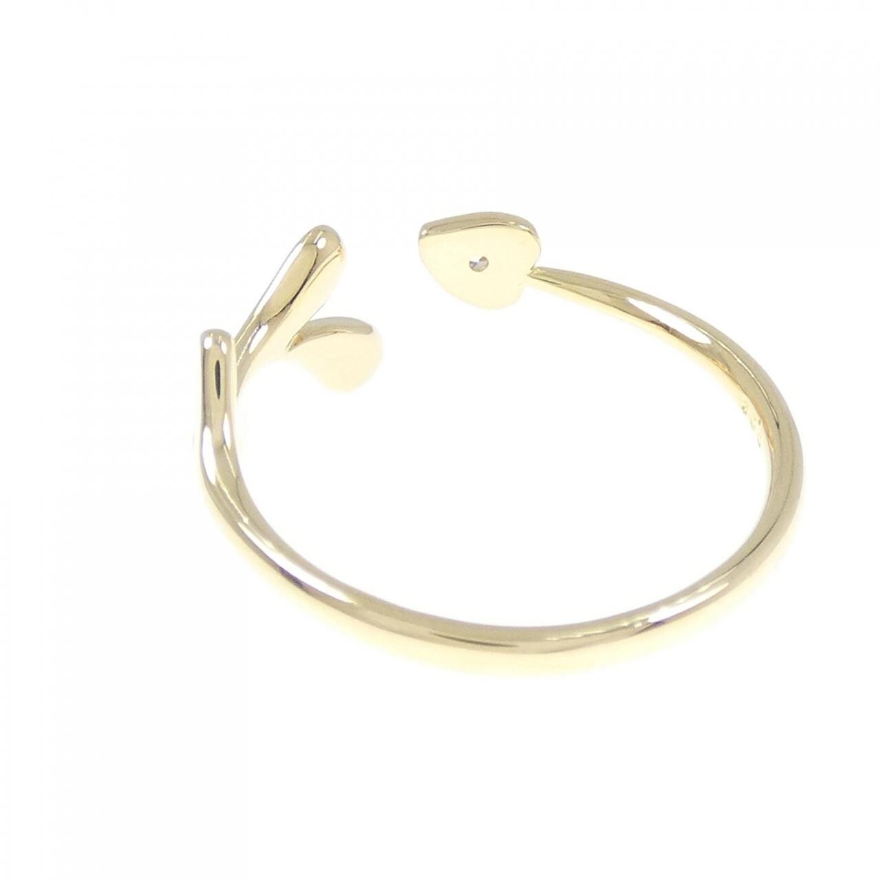 K18YG ダイヤモンド リング 0.03CT