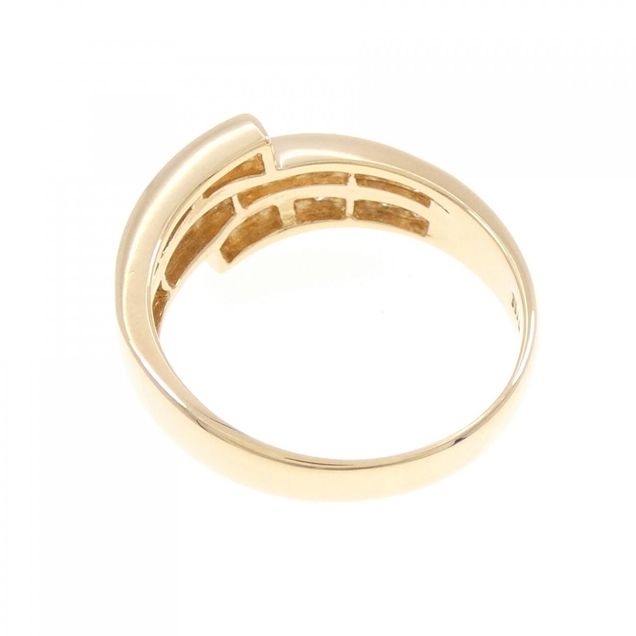 K18PG ダイヤモンド リング 0.75CT