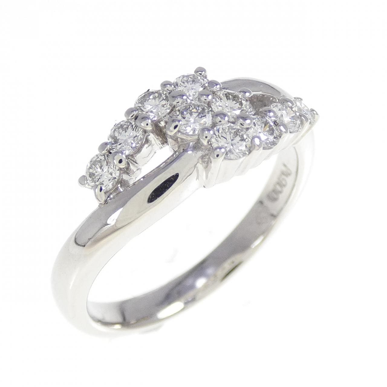 PT900 ダイヤモンド リング 0.43CT