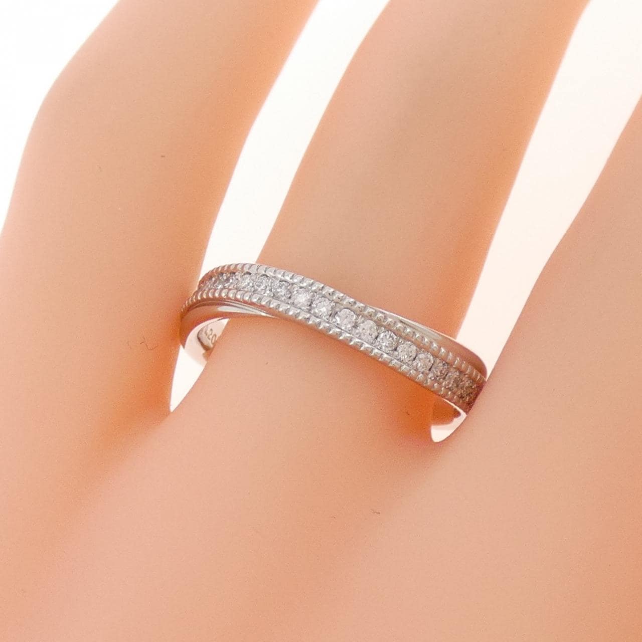 PT900钻石戒指0.20克拉