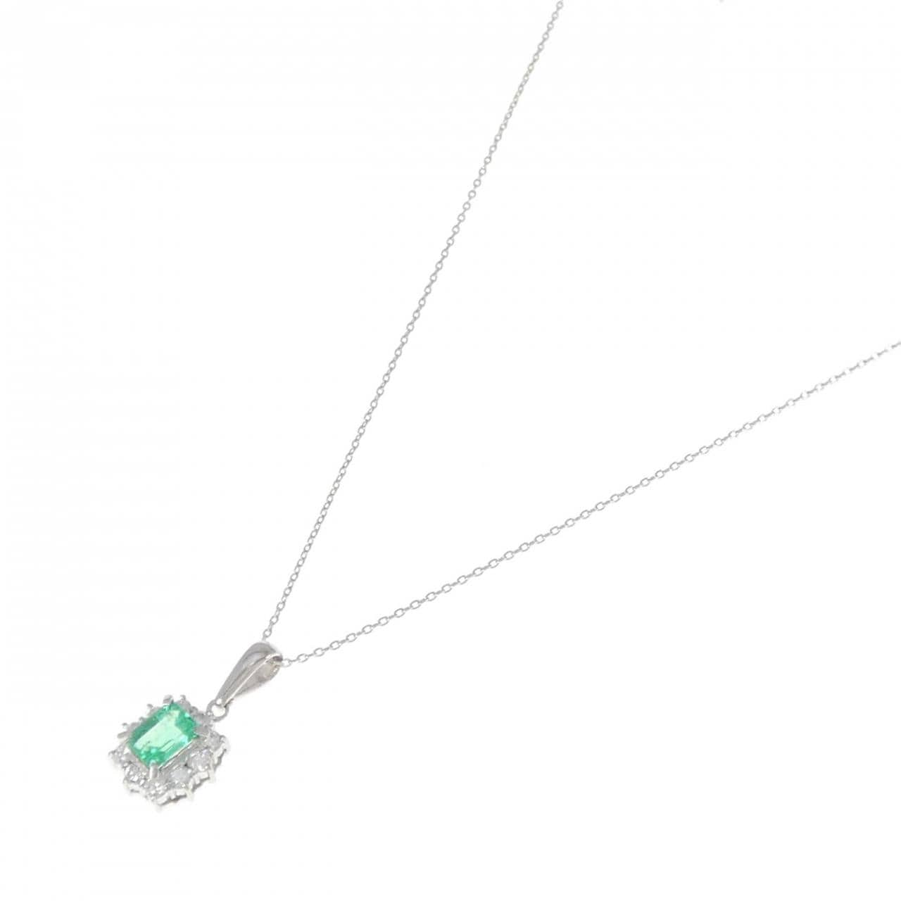 PT Emerald Necklace 0.64CT