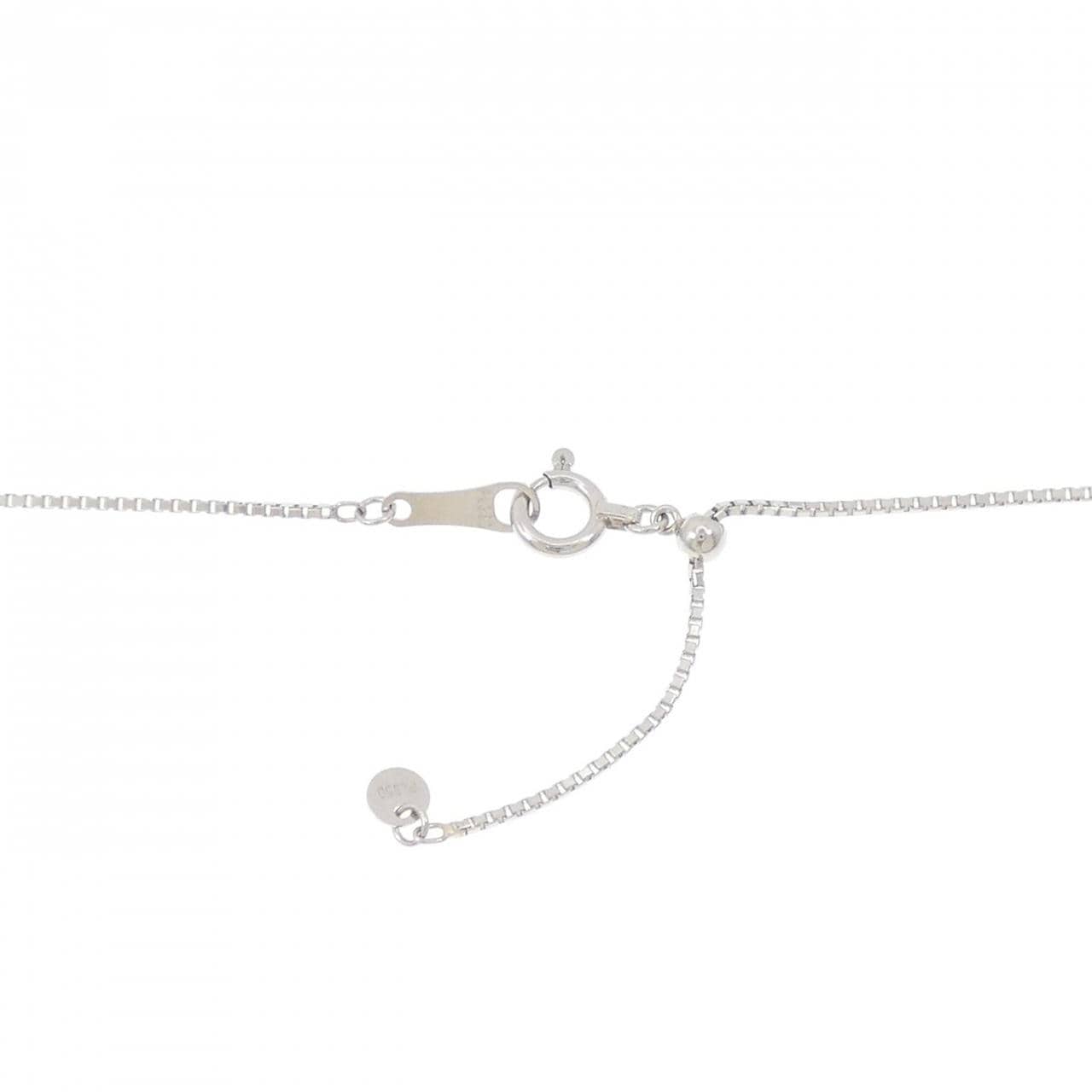 PT900/PT850 オパール ネックレス 1.18CT