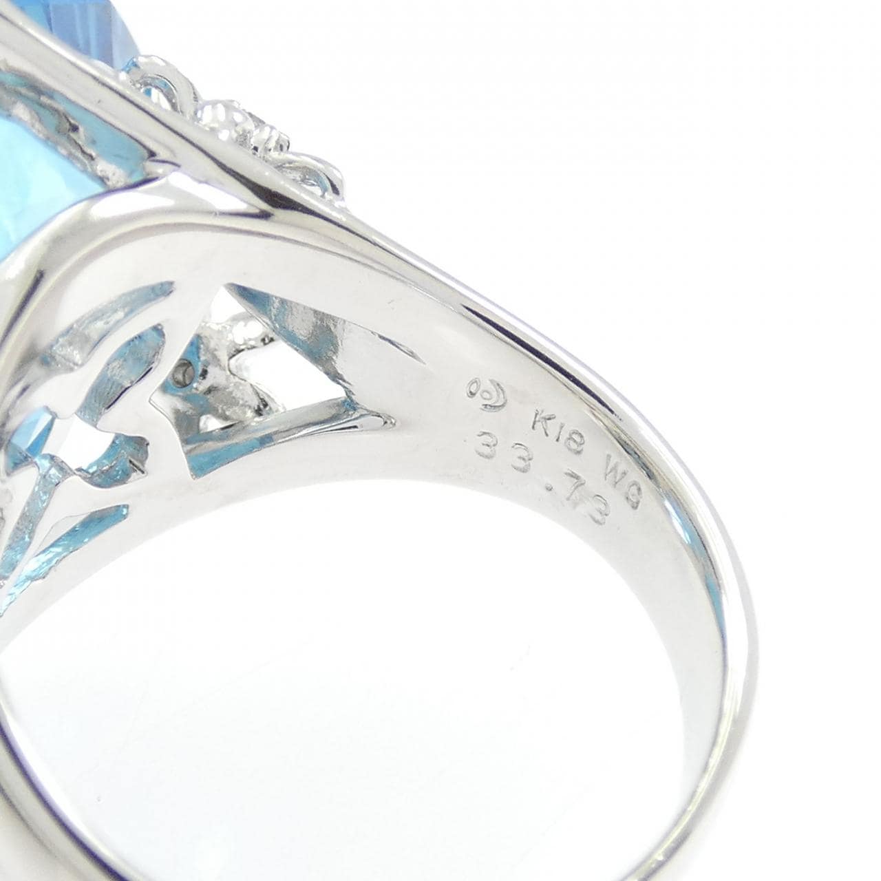 タサキ ブルートパーズ リング 33.73CT