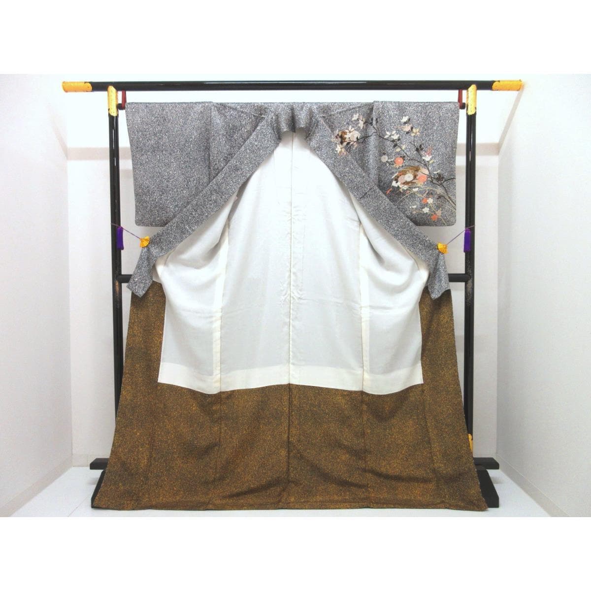 訪問着　友禅金彩加工　身幅Ｌ寸