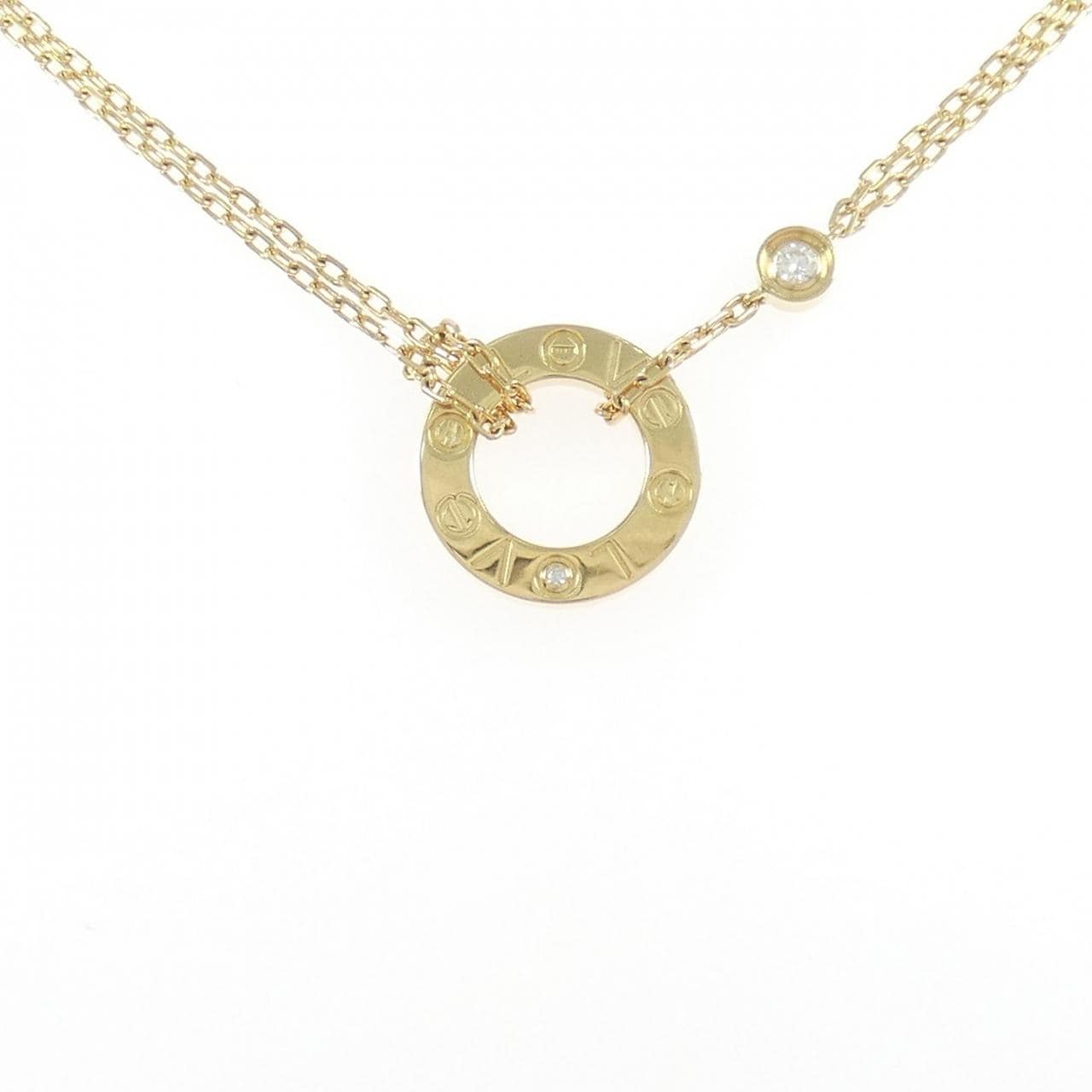 カルティエ ラブ ネックレス