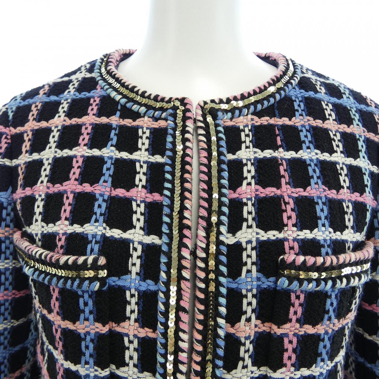 シャネル CHANEL P72500V64261 22S ノーカラージャケット