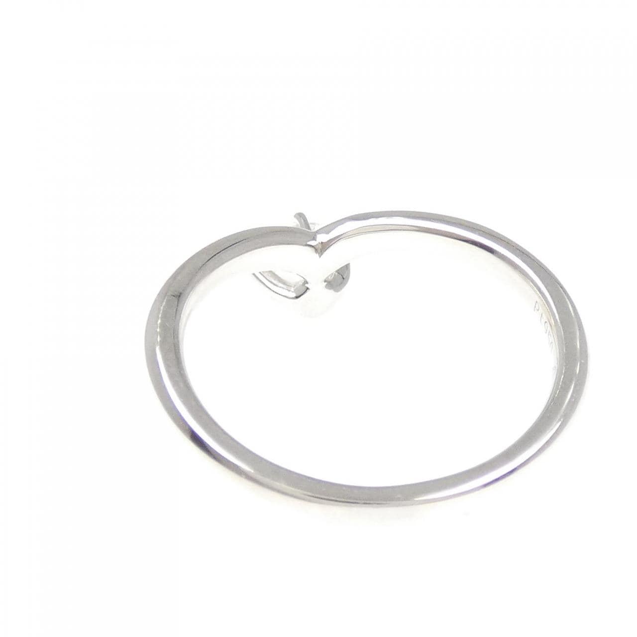 PT950 ダイヤモンド リング 0.298CT D VVS1 3EXT H&C