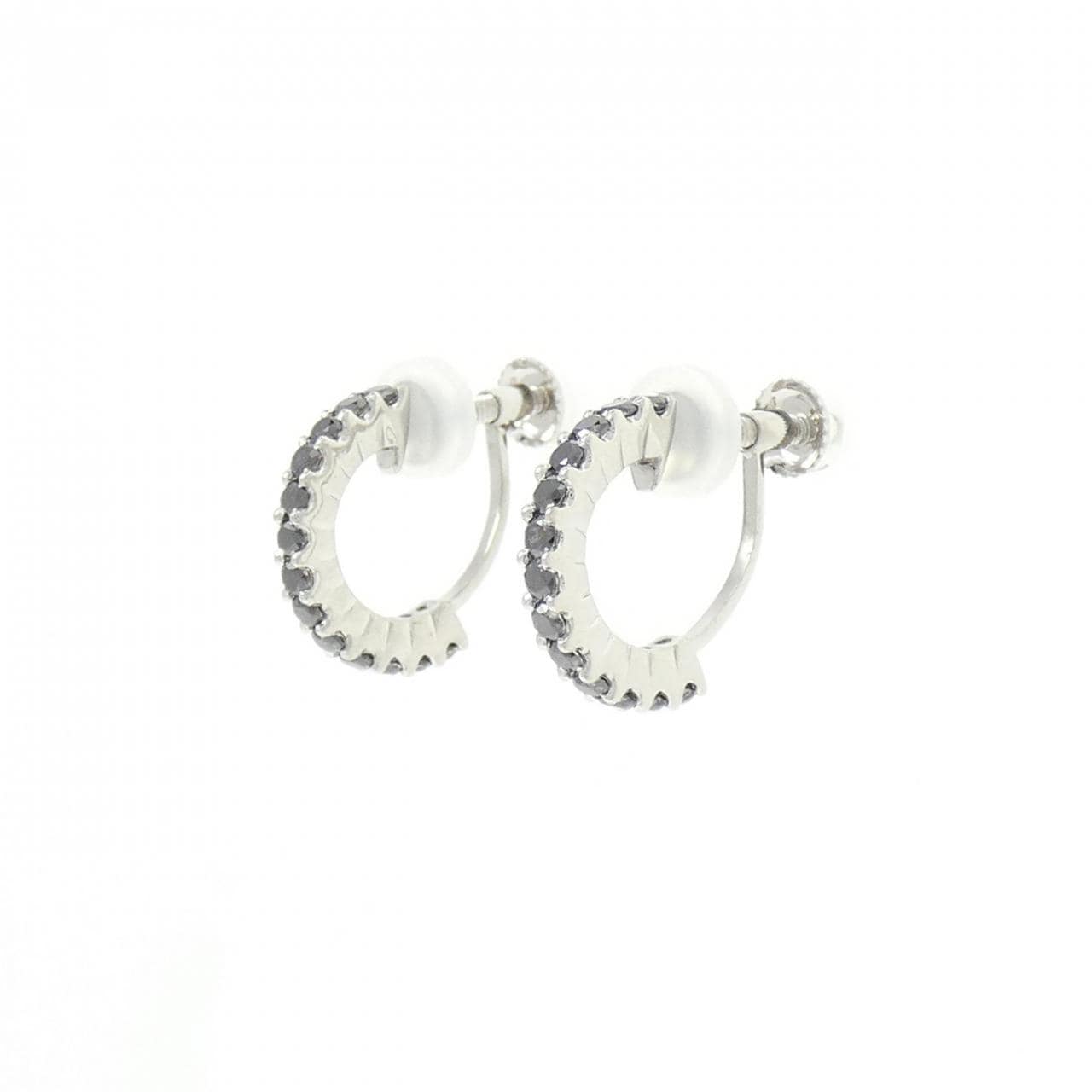 K18WG ダイヤモンド イヤリング 0.50CT