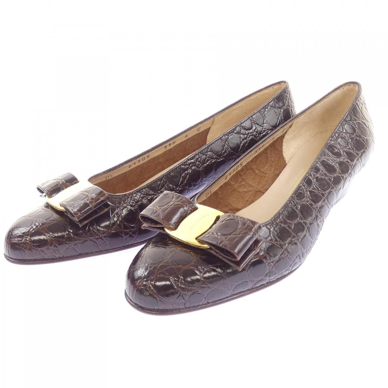 【ヴィンテージ】サルヴァトーレフェラガモ SALVATORE FERRAGAMO VARA パンプス