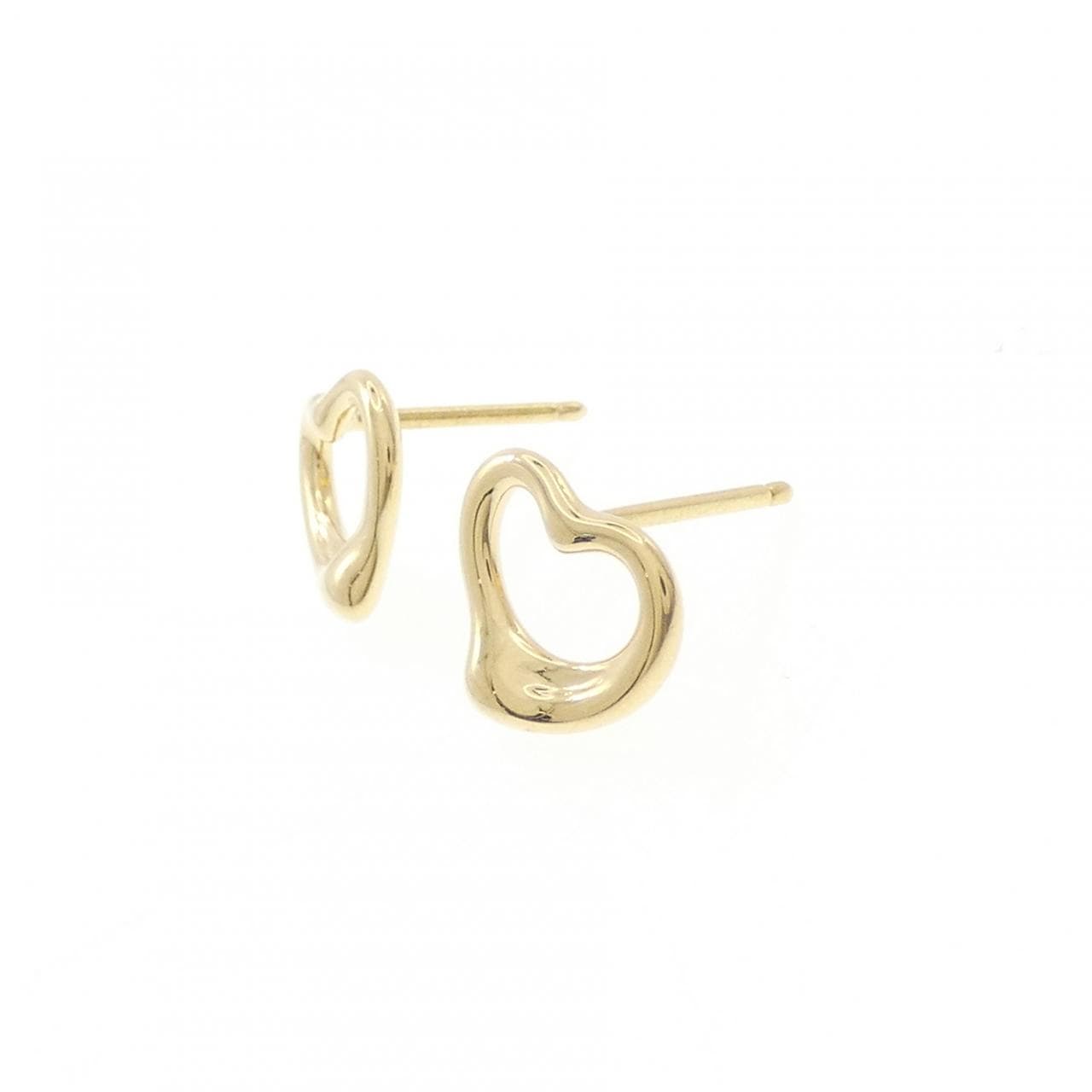 ティファニー オープンハート ミニ ピアス