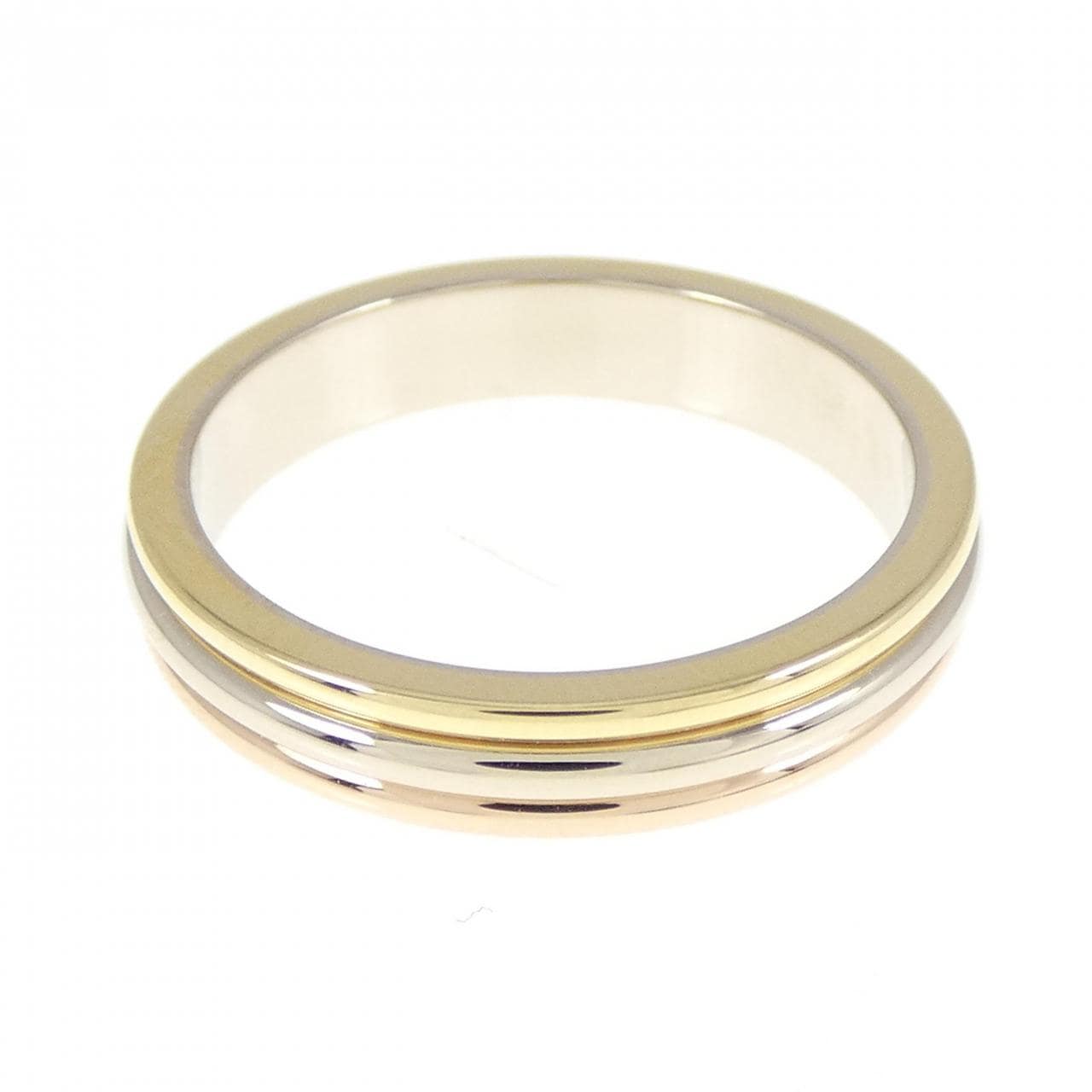 Cartier three gold wedding ring