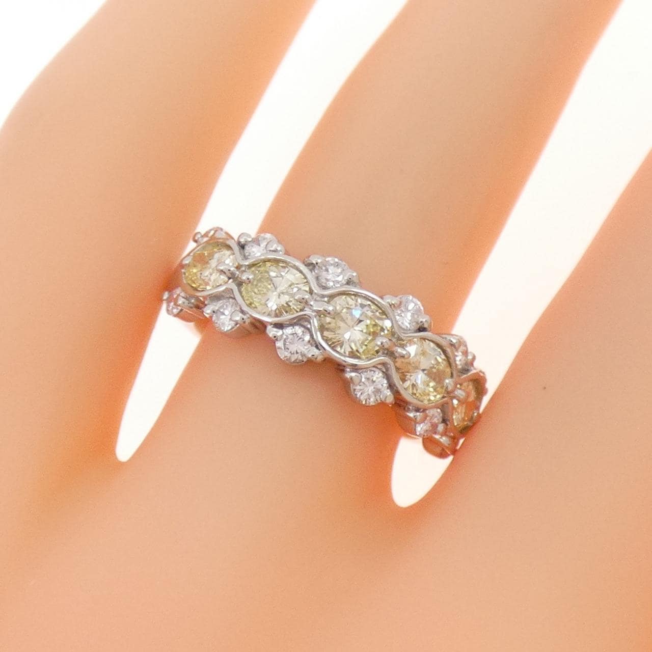 PT900 ダイヤモンド リング 0.78CT