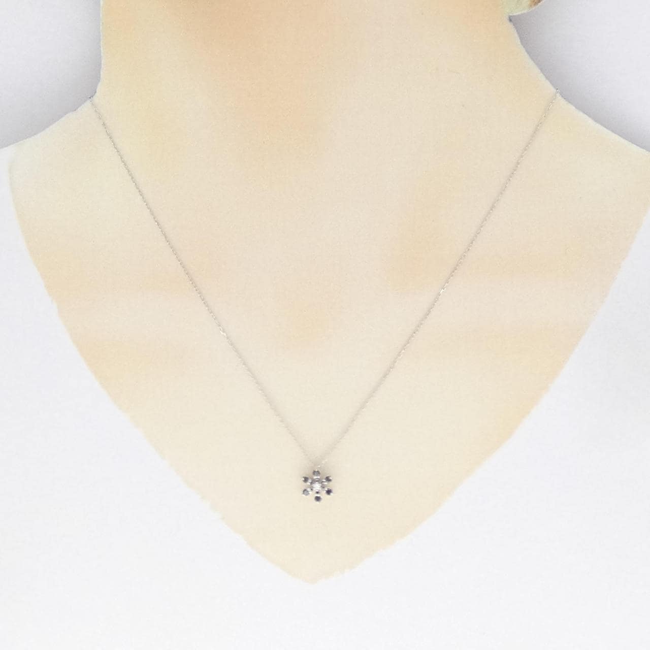 ポンテヴェキオ ダイヤモンド ネックレス 0.16CT
