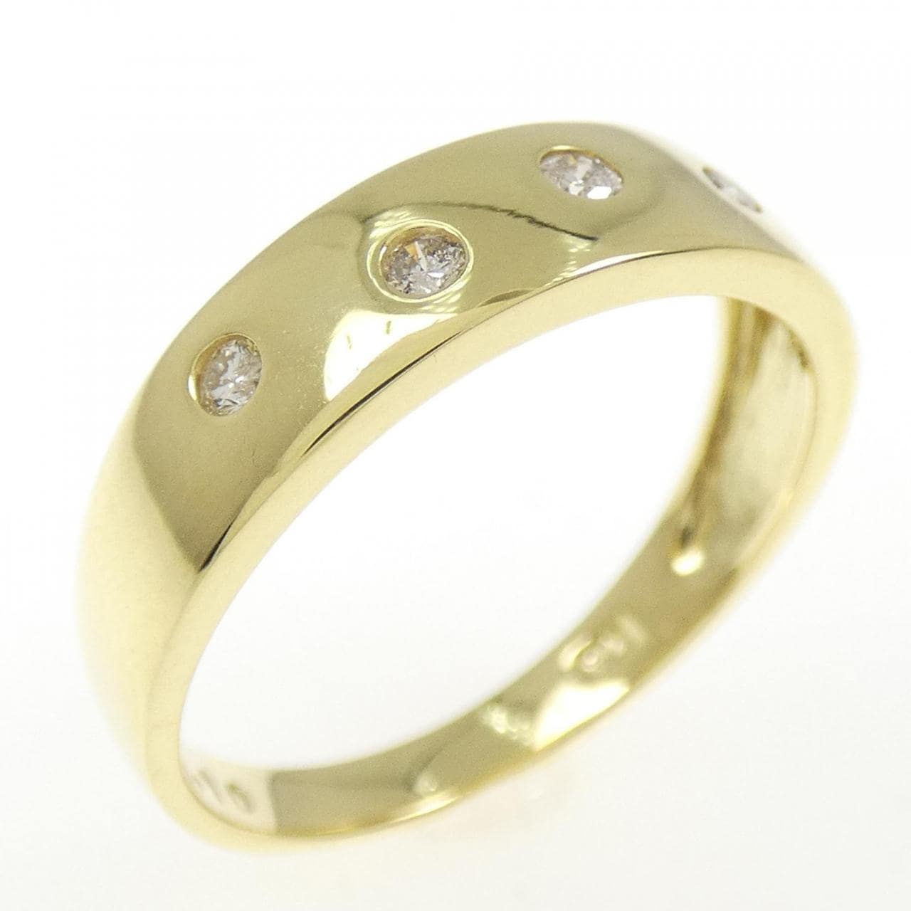 K18YG ダイヤモンド リング 0.10CT