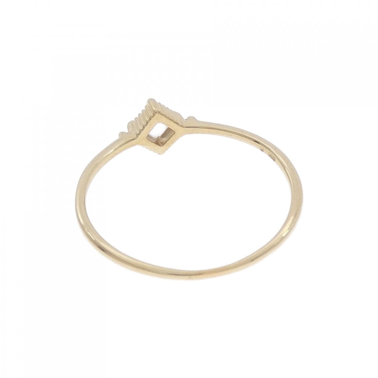 K10YG ホワイトトパーズ リング