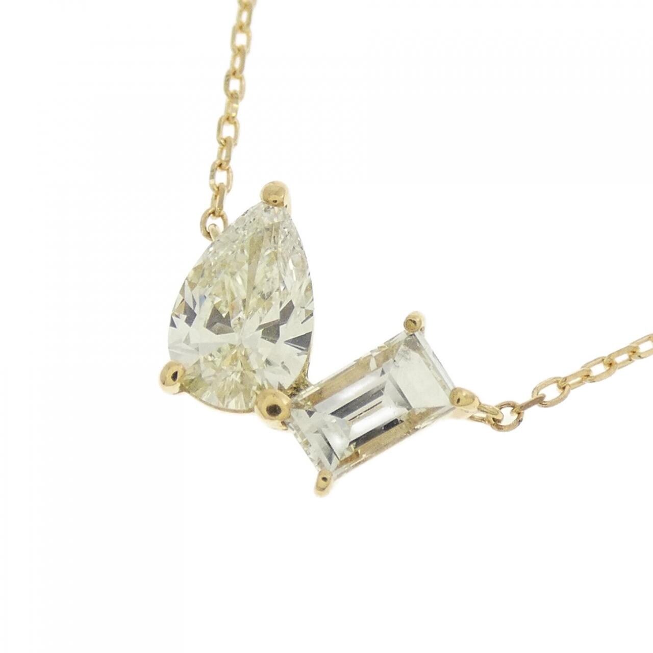 【新品】K18YG ダイヤモンド ネックレス 0.60CT