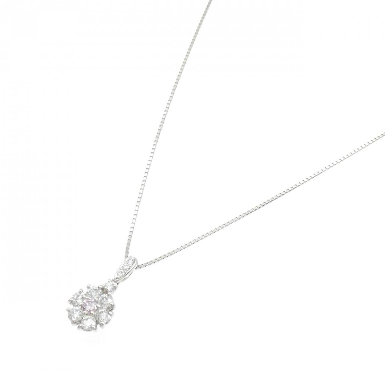 PT900/PT850 ダイヤモンド ネックレス 0.087CT FPP I1