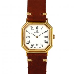 オメガ スクエアケース YG 手巻