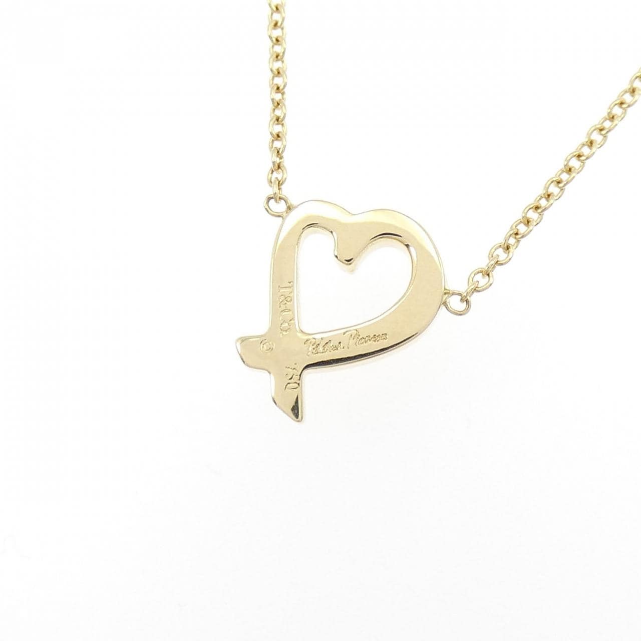 ティファニー ラビングハート ミニ ネックレス