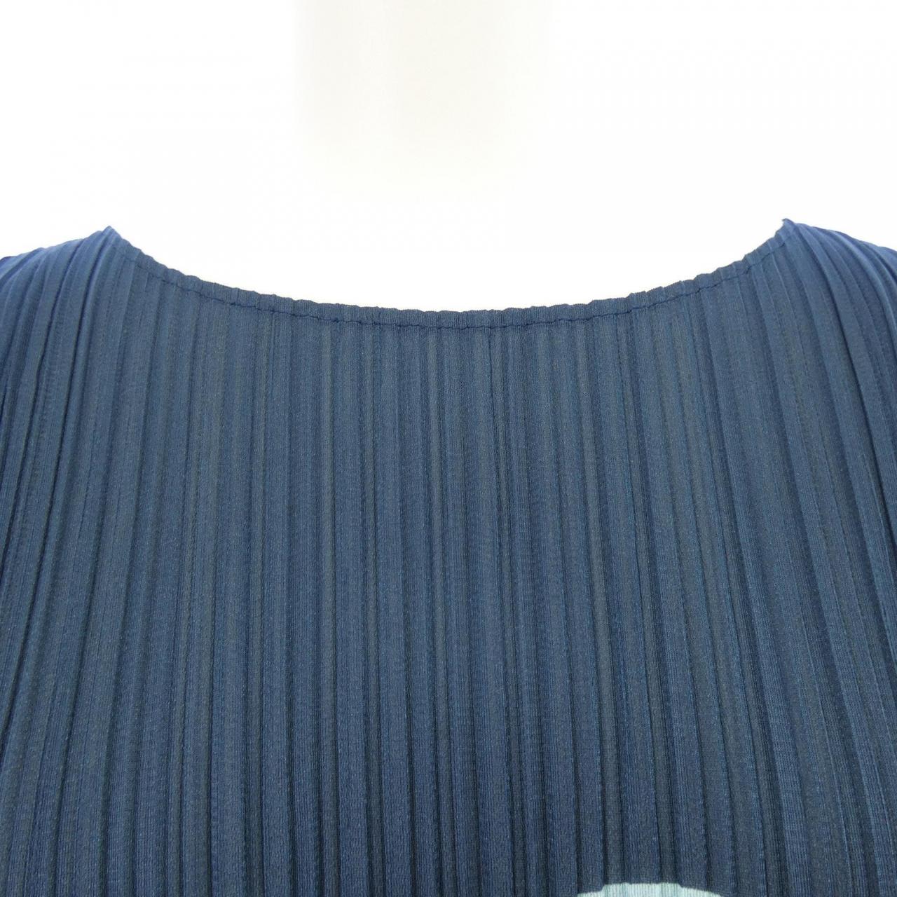プリーツプリーズ PLEATS PLEASE 2016 グラフィックプリント PP63-JH772 7571091 ワンピース