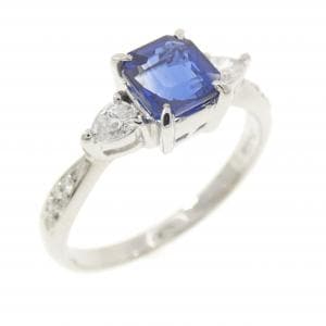 PT900 サファイヤ リング 1.02CT