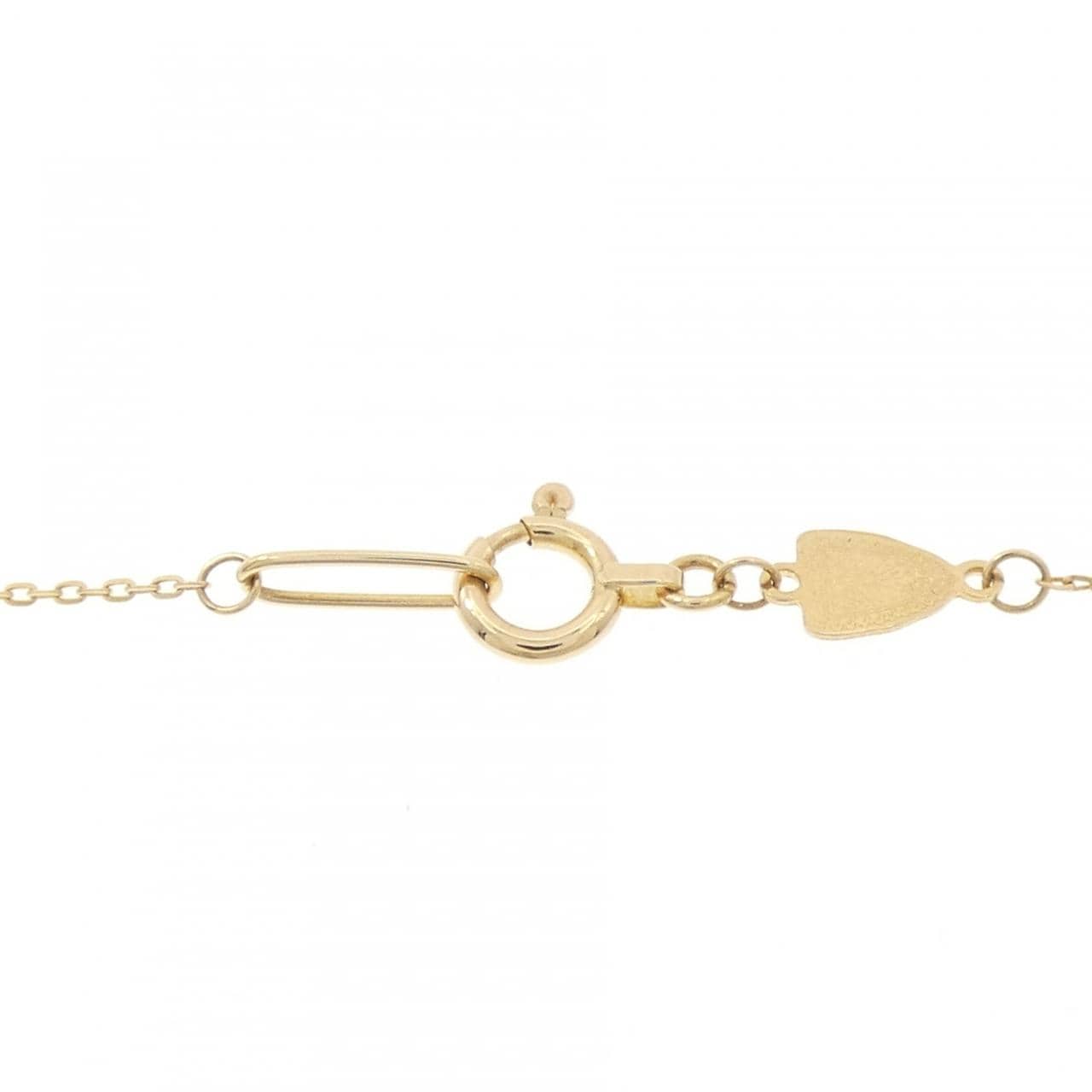 アガット ダイヤモンド ネックレス 0.1CT