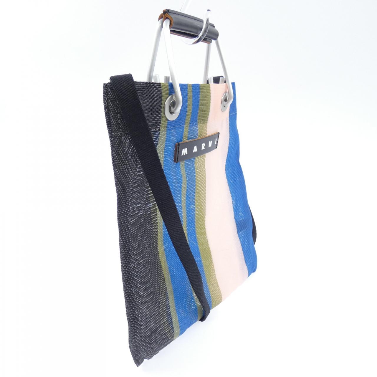 マルニ MARNI MARNI MARKET STRIPE MINI SHOULDER SHMH0106A0 BAG