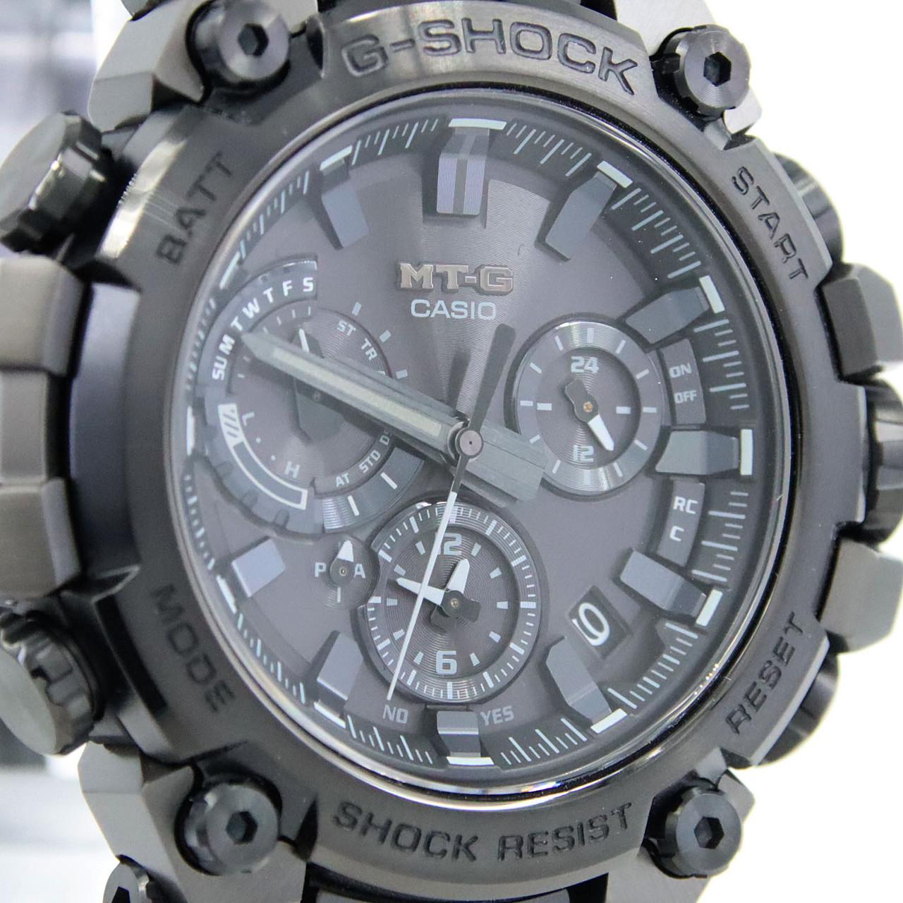 カシオ G-SHOCK･MT-G 電波時計 MTG-B3000B-1AJF SS ソーラークォーツ