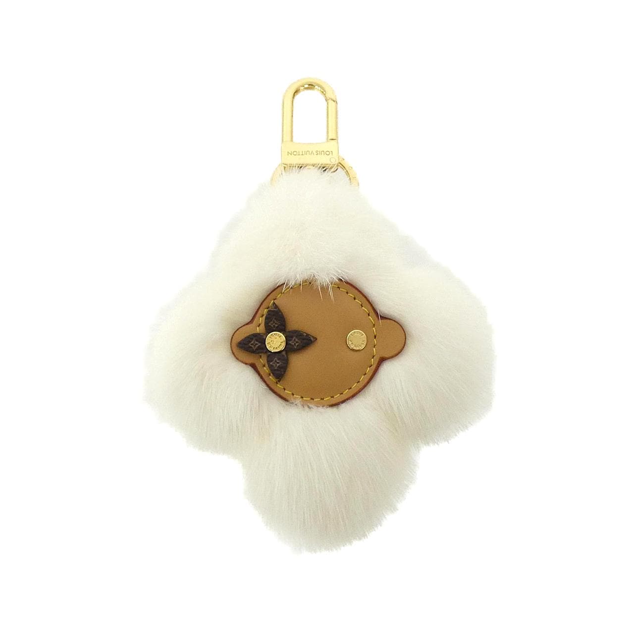 LOUIS VUITTON Keychain Vivienne Fur M02300 Qeelin